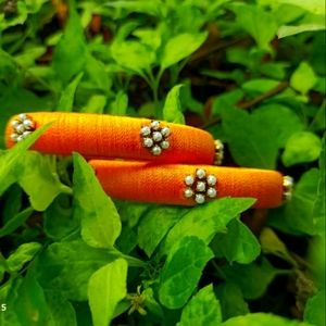 Silk thread bangle
